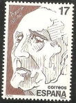 Stamps Spain -  2855 - José Martínez Ruiz, Azorín