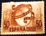 Stamps Spain -  ESPAÑA 1949 LXXV Aniversario de la Unión Postal Universal