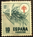 Stamps Spain -  ESPAÑA 1950  Pro Tuberculosos