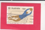 Stamps Australia -  OLIMPIADA