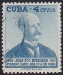 Sellos de America - Cuba -  Juan Francisco Steeger