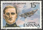Stamps : Europe : Spain :  2597 - Pionero de la aviación, Alfonso de Orleans