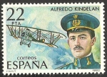 Stamps : Europe : Spain :  2598 - Pionero de la aviación, Alfredo Kindelan
