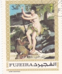 Stamps United Arab Emirates -  PINTURA DESNUDOS