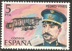 Stamps : Europe : Spain :  2595 - Pionero de la aviación, Pedro Vives