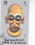 Stamps United Arab Emirates -  MASCARA-