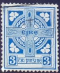 Stamps Ireland -  Cruz celta