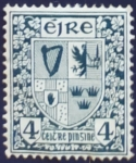 Stamps : Europe : Ireland :  Escudo de armas