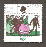 Stamps Germany -  INTERCAMBIO
