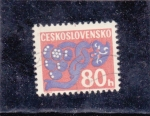 Stamps Czechoslovakia -   Flores | Plantas (Flora) | Plantas Estilizadas