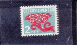 Stamps Czechoslovakia -   Flores | Plantas (Flora) | Plantas Estilizadas