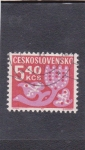 Stamps Czechoslovakia -  Flores | Plantas (Flora) | Plantas Estilizadas