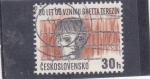 Stamps Czechoslovakia -  30 aniversario del campo de concentración de Terezin