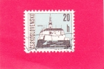 Stamps : Europe : Czechoslovakia :  nitra-catedral