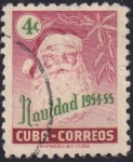 Stamps Cuba -  Navidad 1954