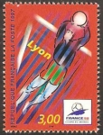 Sellos de Europa - Francia -  3074 - copa del mundo de futbol, sede de lyon