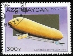 Sellos de Asia - Azerbaiy�n -  aviación