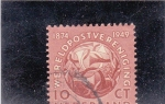 Stamps Netherlands -  Globo con posthorns, gráfico de M.C. Escher