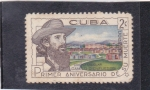 Stamps Cuba -  1º ANIV. MUERTE CAMILO CIENFUEGOS