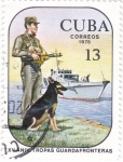 Stamps Cuba -  XV aniv. tropas guardafronteras
