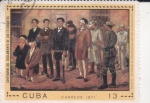 Sellos de America - Cuba -  centenario del fusilamiento de los estudiantes