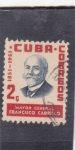 Sellos de America - Cuba -  Francisco Carrillo (1851-1926)