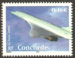 Stamps France -  3471 - transporte, el avion, concorde