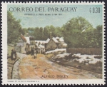 Stamps Paraguay -  Alfred Sisley