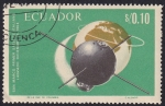 Stamps Ecuador -  Satélite italiano San Marco,