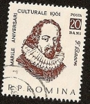 Stamps Romania -  Francis Bacon - Canciller de Inglaterra