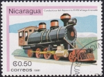 Stamps : America : Nicaragua :  Vaporcito El 93