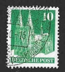 Stamps Germany -  641 - Catedral de Colonia