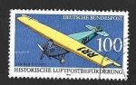 Stamps Germany -  1640 - Historia de la Aviación