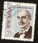 Stamps Romania -  Constantin Budeanu - Ingeniero