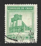 Stamps Chile -  221 - Fundición de Cobre