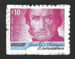 Stamps Uruguay -  2588a - General Artigas