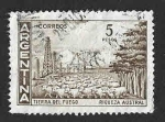 Stamps Argentina -  695 - Tierra de Fuego