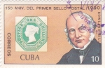 Stamps Cuba -  150 ANIV. SELLO POSTAL- ROWLAND HILL