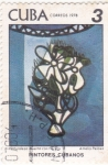 Stamps Cuba -  PINTORES CUBANOS