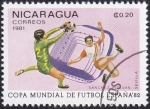 Stamps Nicaragua -  Sánchez Pizjuán, Sevilla