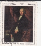 Stamps Cuba -  retrato- Sir William Pitt