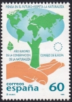 Stamps : Europe : Spain :  Conservación de la Naturaleza