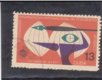 Stamps Cuba -  VII CONGRESO  INTERNACIONAL DE PERIODISMO