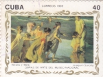 Sellos de America - Cuba -  VERANO-SOROLLA