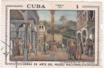 Stamps Cuba -  obras de arte del museo nacional- La recepción de un legado