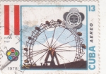 Stamps Cuba -  parque de atracciones de Viena
