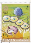 Stamps United Arab Emirates -  EXPO'70 OSAKA