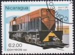 Stamps Nicaragua -  U 10-B USA 1956