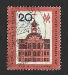 Stamps Germany -  596 - Castillo de Gohlis (DDR)