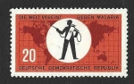Stamps Germany -  638 - Campaña de la OMS Para Erradicar la Malaria (DDR)